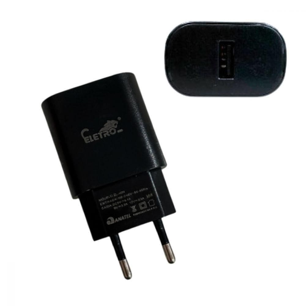 Fonte Carregador Turbo 6.1a 30w Usb Eletromex