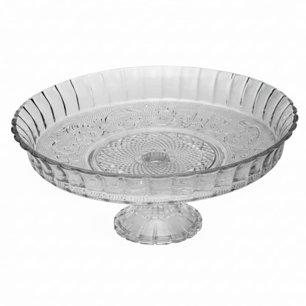 Prato Para Bolo, Doces e Salgados Com Pé 30cm Daisy Em Casa Tem