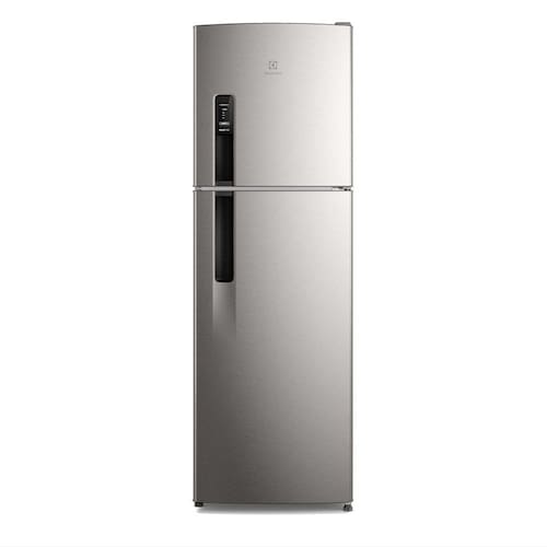 Geladeira Electrolux Frost Free 400L AutoSense Inverter Duplex Inox Look (IF44S) - 110V