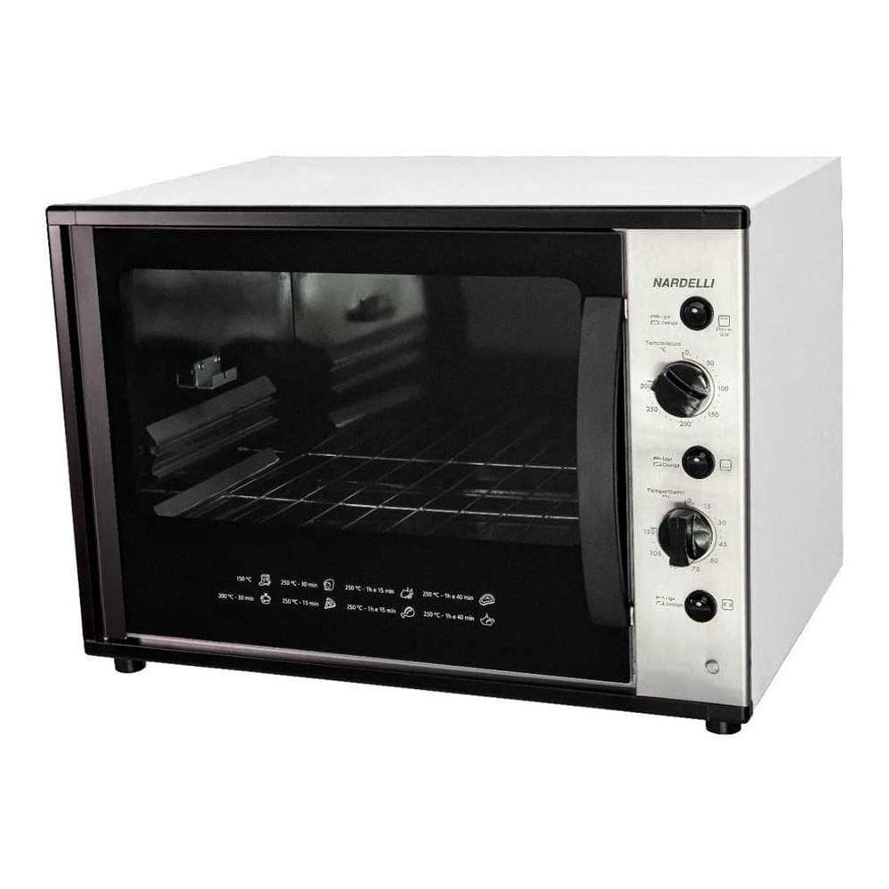 Forno Elétrico Nardelli Bancada Com Espeto Giratório 60 Litros 220V
