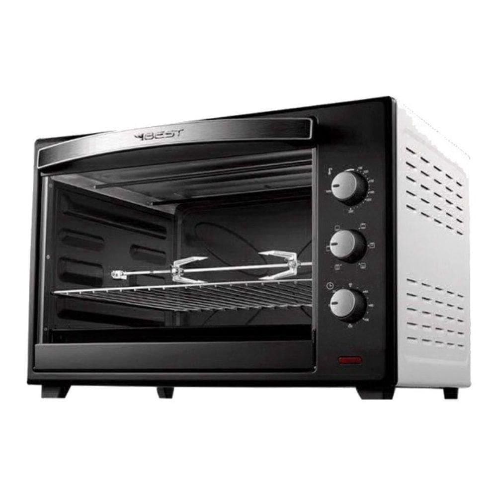 Forno De Bancada Elétrico Best Básico 48 Litros Preto-branco 220V