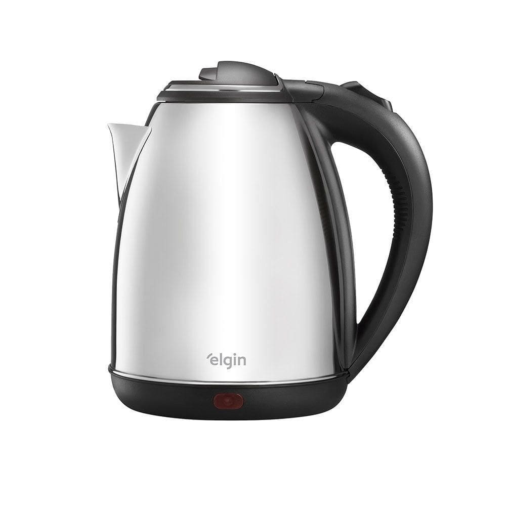Chaleira Elétrica Elgin 1,8 Litros Com Desligamento Prata 110V