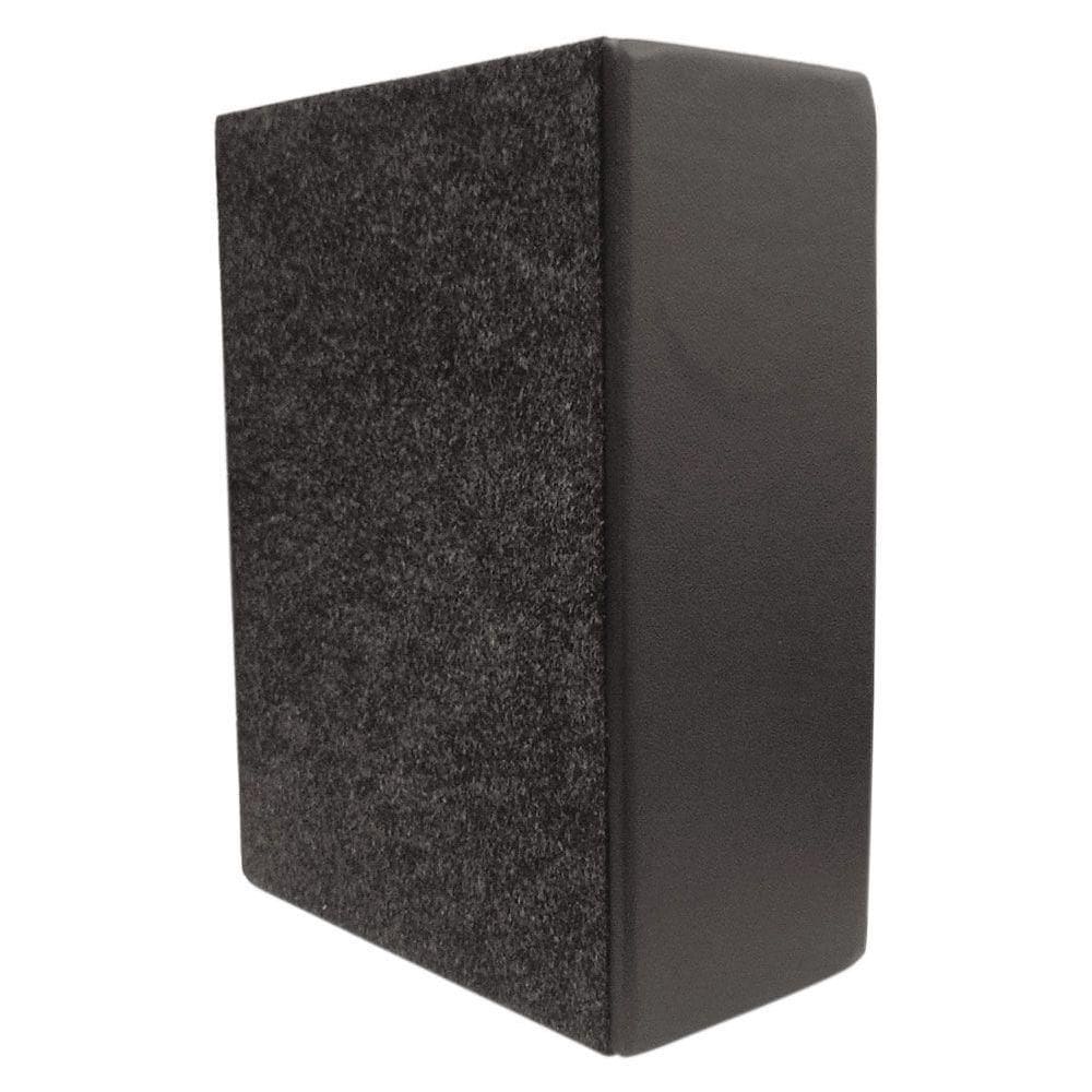 Caixa Vazia Para 2 Drivers E 1 Tweeter Quadrada Acarpetada