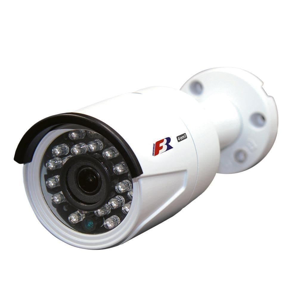 Camera Bullet Fbr Metal Ir25 2 Megapixels 3.6mm Cvi Tvi...