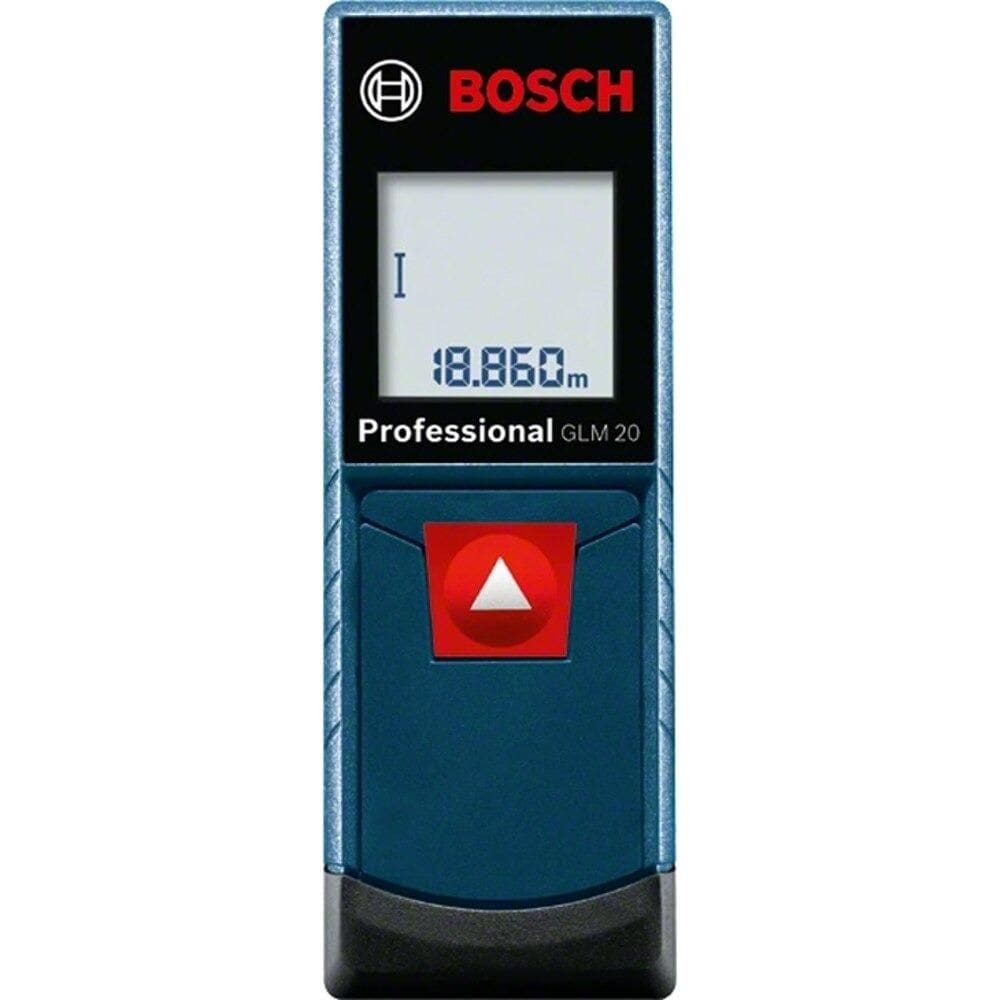 Trena Laser Bosch GLM 20 com laser vermelho