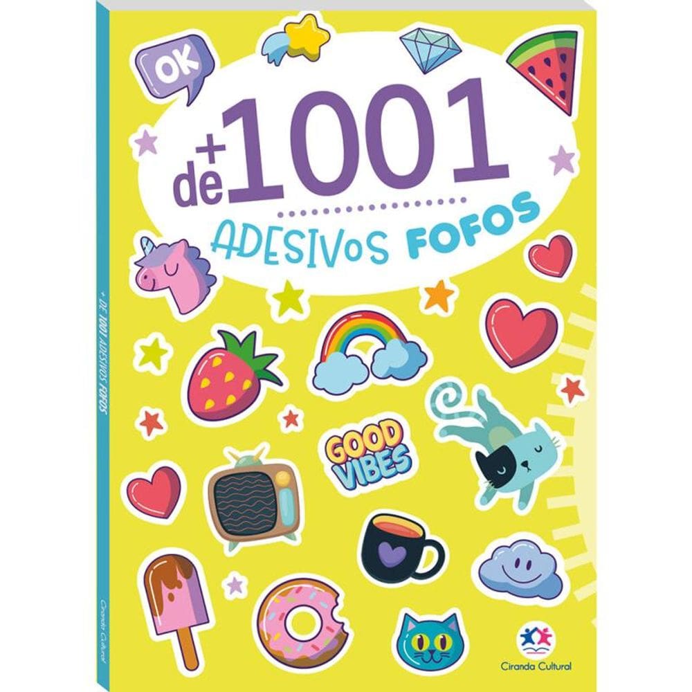 + de 1001 Adesivos Fofos Vol. 1