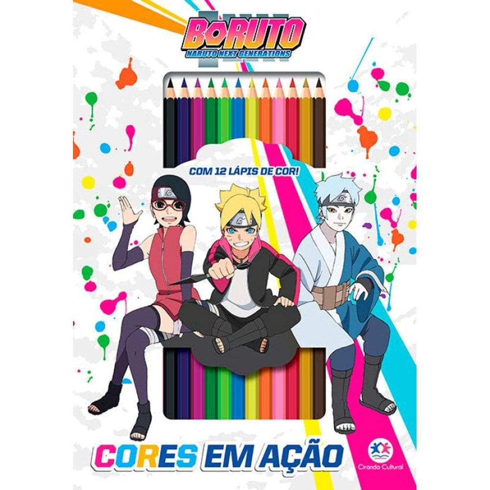 Boruto - Cores em ação