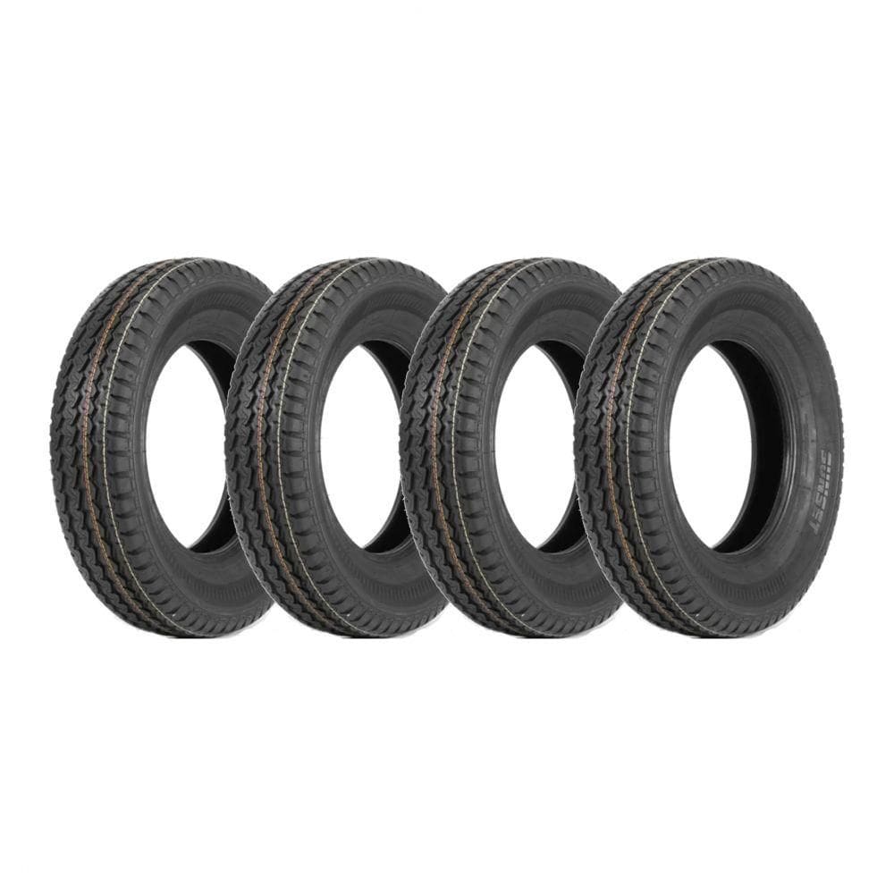 Kit 4 Pneus Sunset Aro 15C 225/70R15C Over Cargo B3 8 Lonas 112/110R