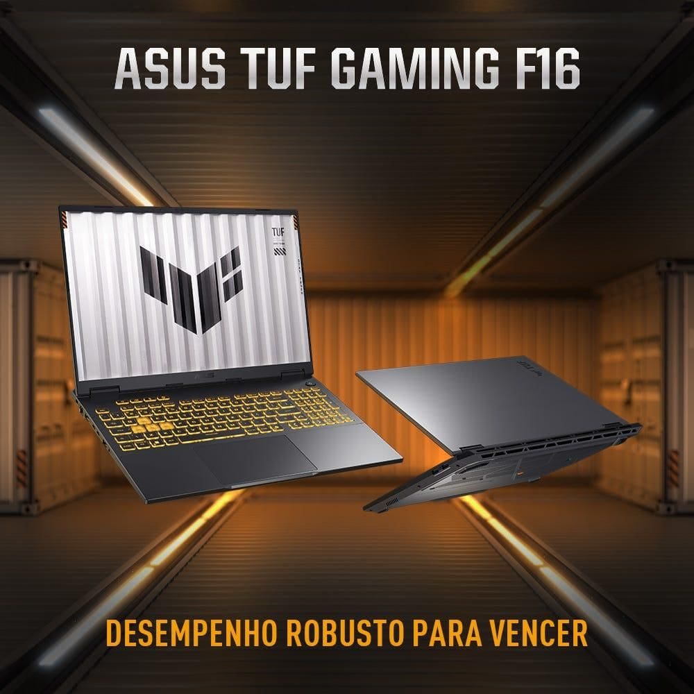 Notebook ASUS TUF Gaming F16 FX608JMR | Casas Bahia