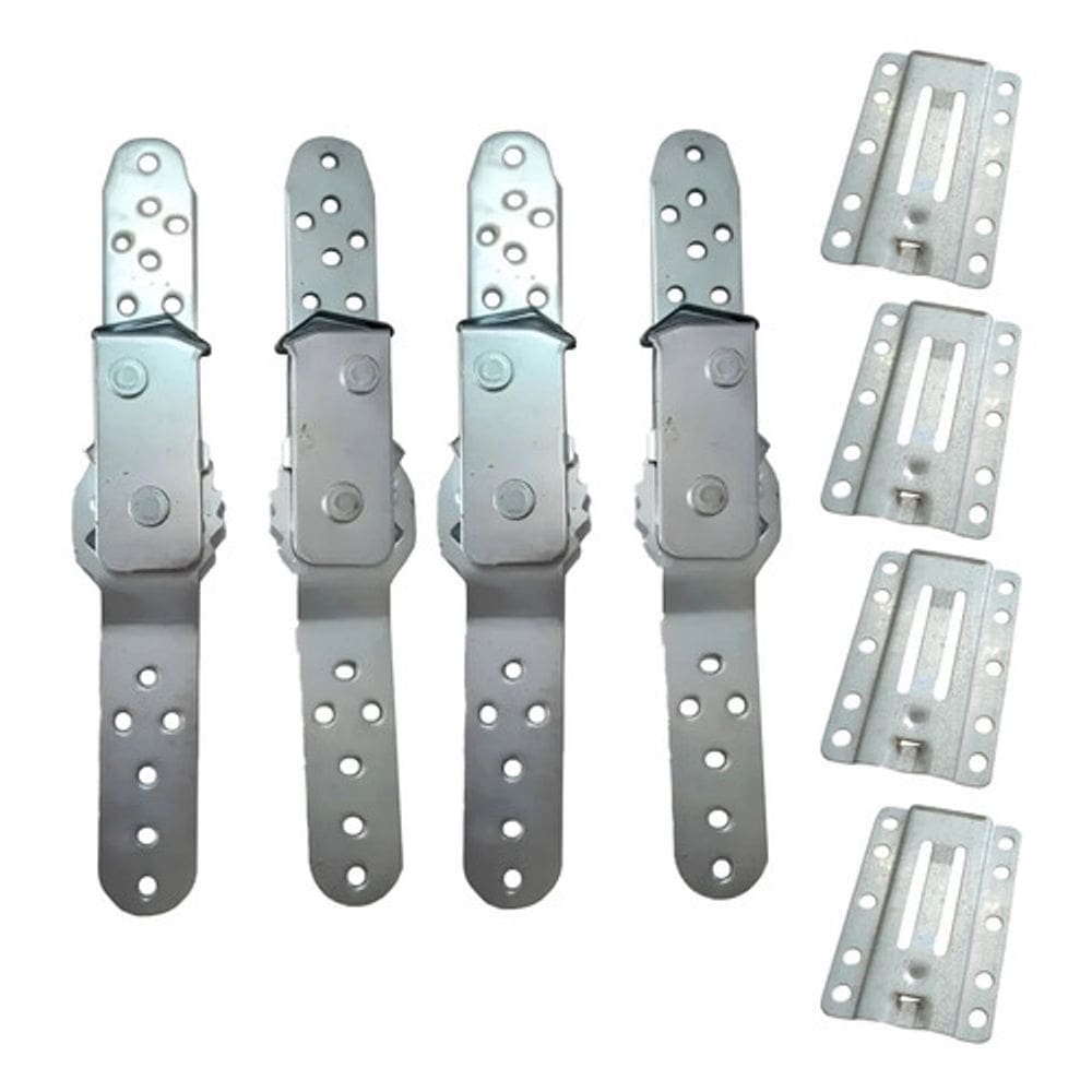 2 Pares Catraca 4 Estágios Encosto De Sofá + Suporte Encaixe