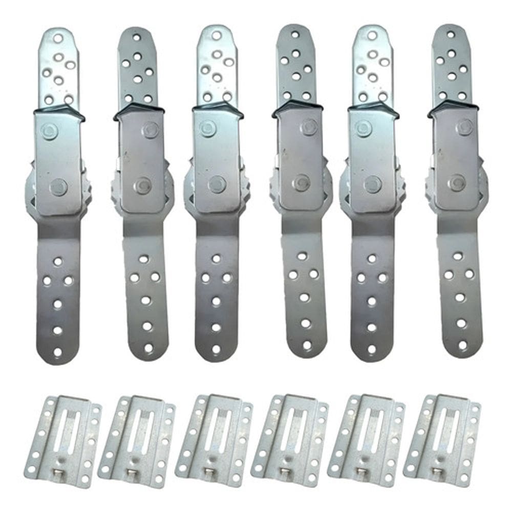 3 Pares Catraca 4 Estágios Encosto De Sofá + Suporte Encaixe