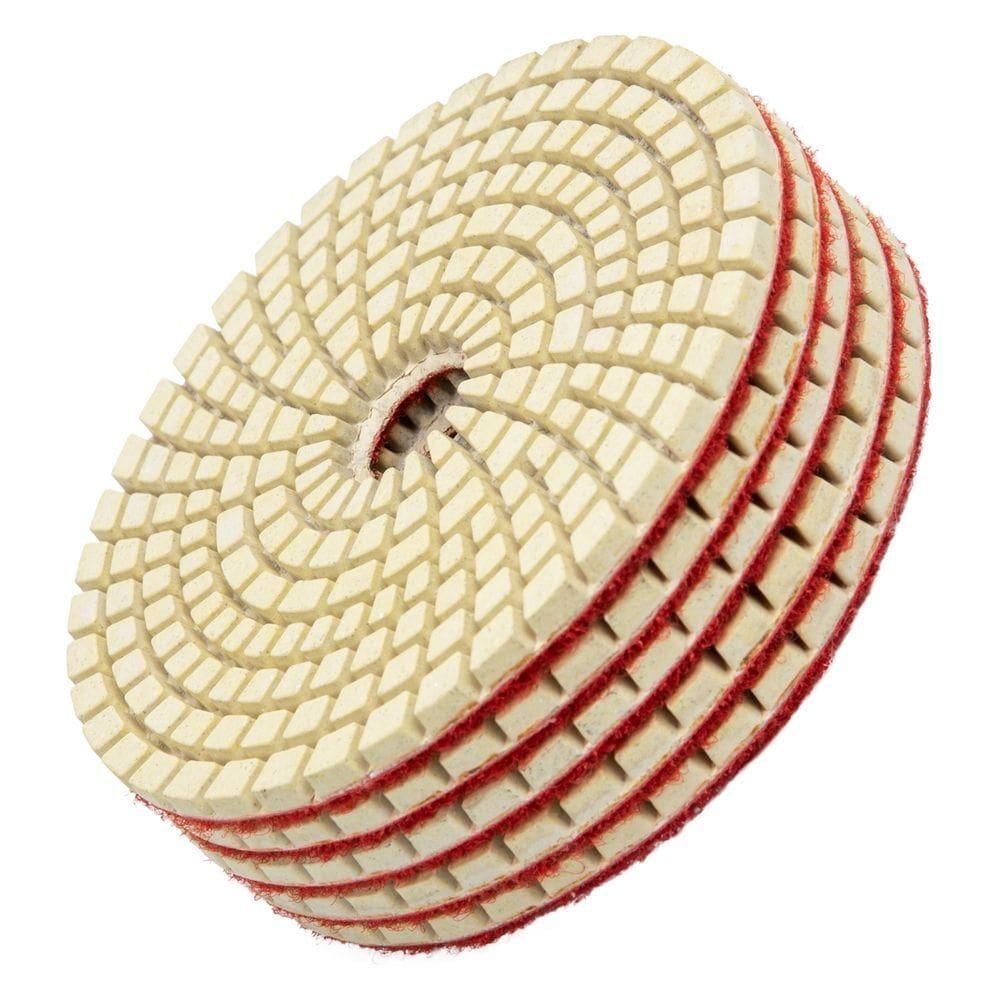 Disco Diamantado Flexível 100mm Grao 100 Desbaste 5pç Mtx