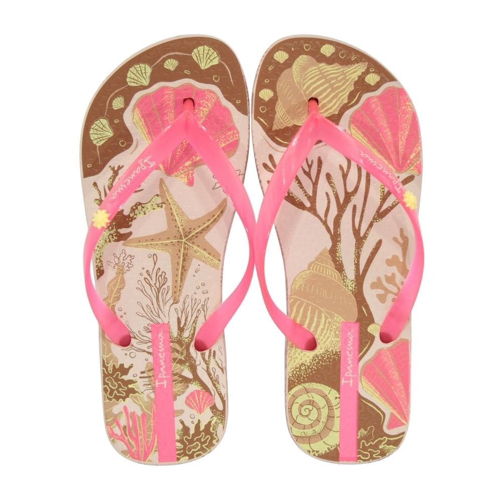 Chinelo Ipanema  Sem Igual Rosa/Vermelho