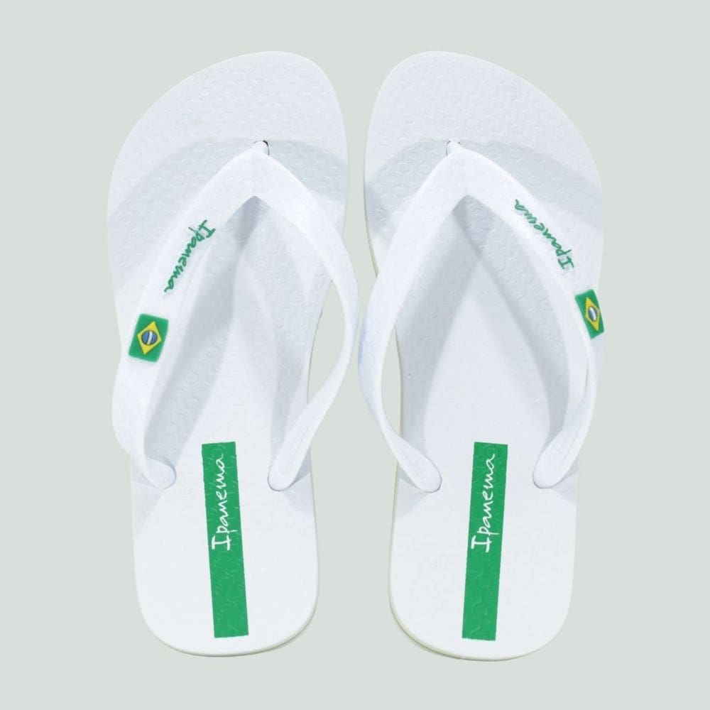 Chinelo Ipanema Brasil Branco