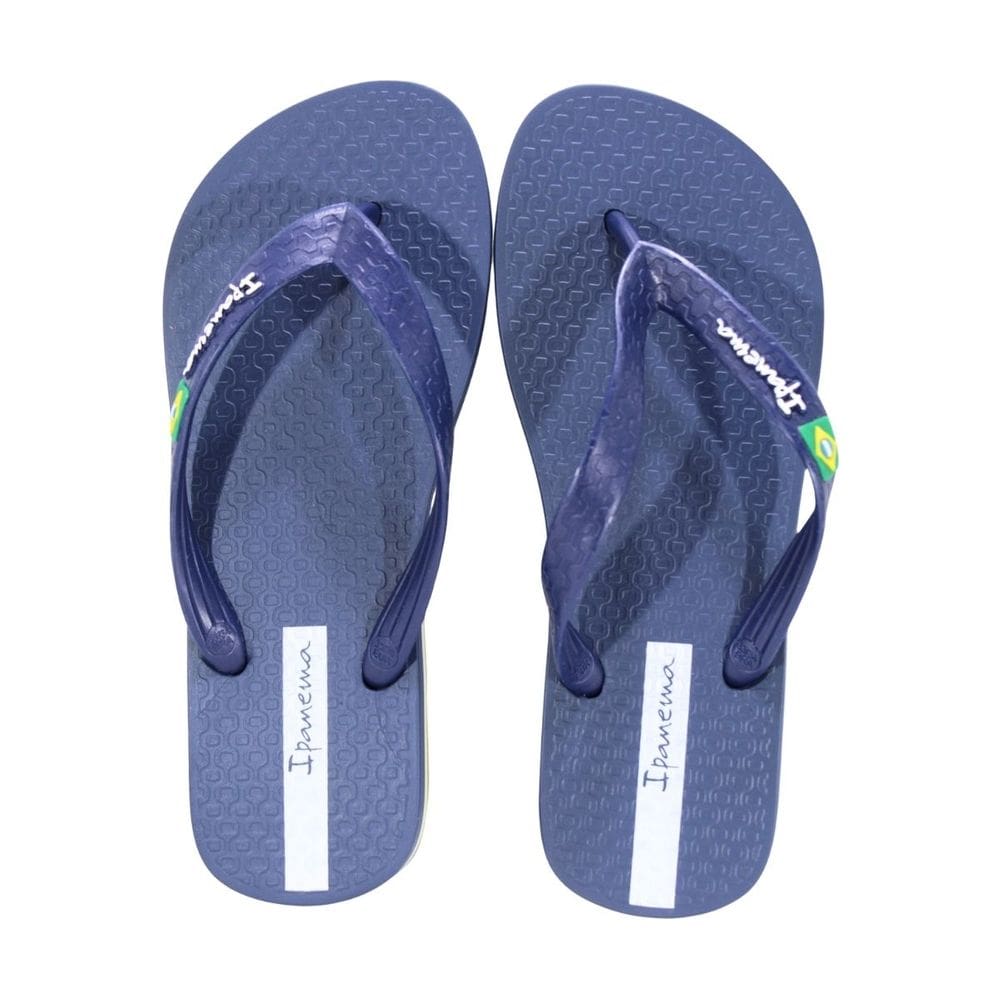 Chinelo Ipanema Brasil Azul Escuro