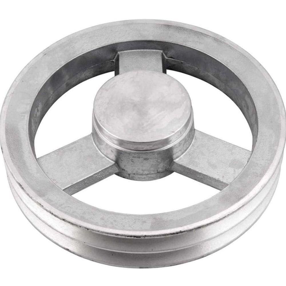 Polia Alumínio 230mm 2 Canais Perfil B Vonder