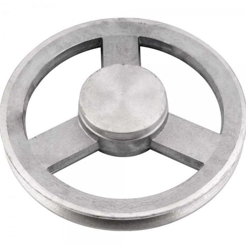 Polia Alumínio 230mm 1 Canal Perfil B - Vonder