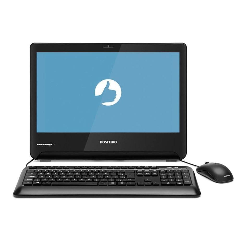 All In One Positivo Union Intel® Core™ i5-81TAb Windows 10 Home 8GB RAM 1TB HD LED HD - Preto