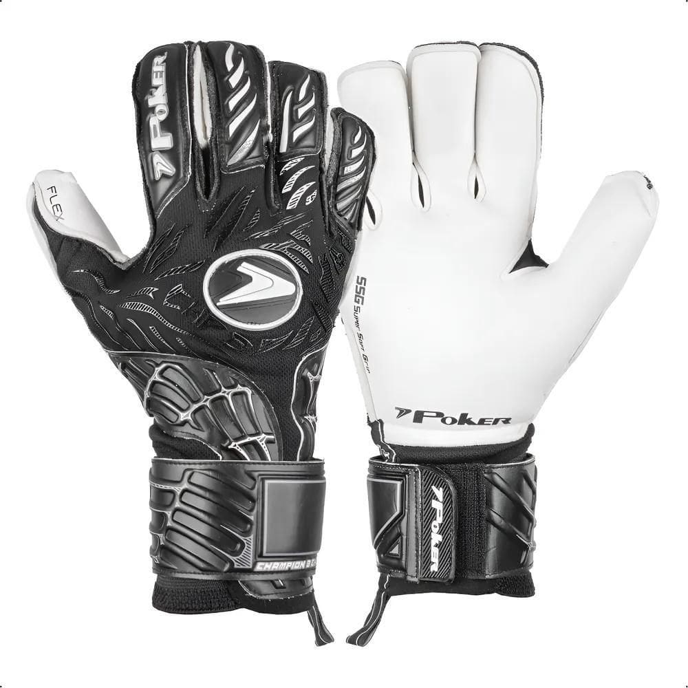 Luva Goleiro Poker Champion 8 G Preto 11