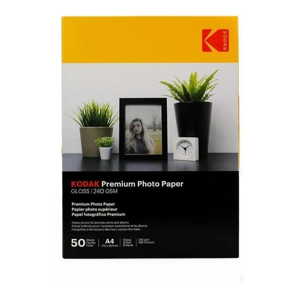 Kodak Glossy A4 240G: Fotos Brilhantes, Qualidade Premium 5