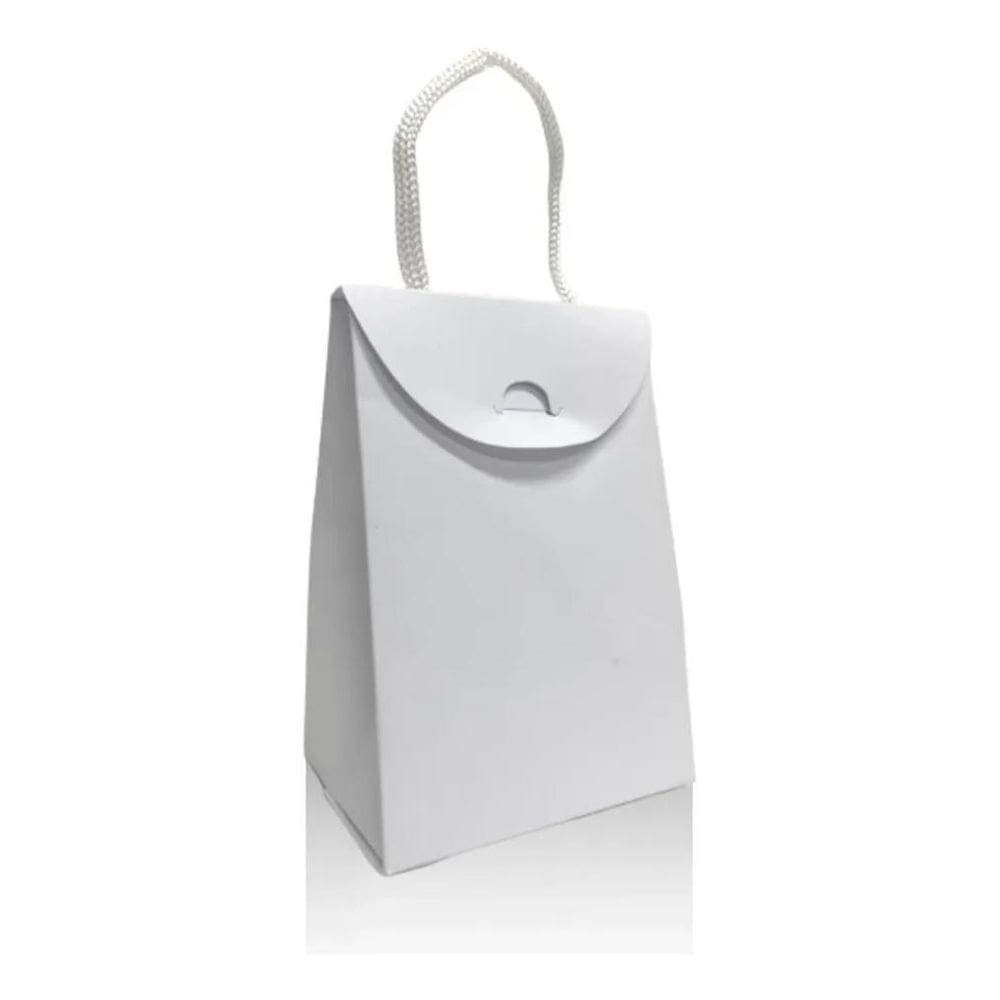 Sacola Presente 50 Un P Lisa Kraft/Colorida 9 Branco