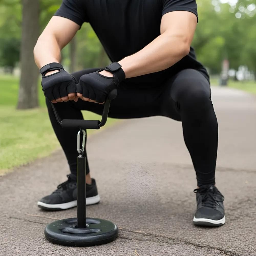 Suporte Agachamento Sumô: Pernas & Glúteos Fortes