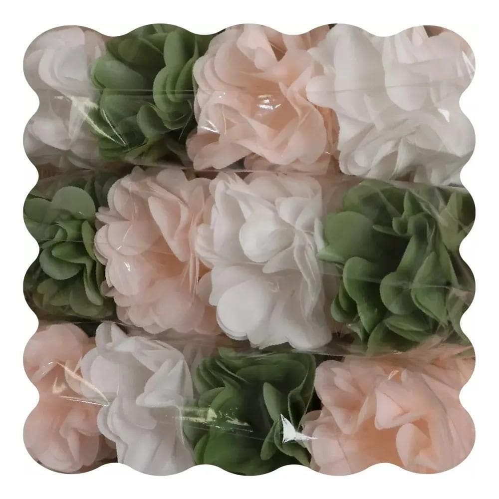 Forminhas Doc Kit Branco - Verde Oliva - Nude Rosa Chá