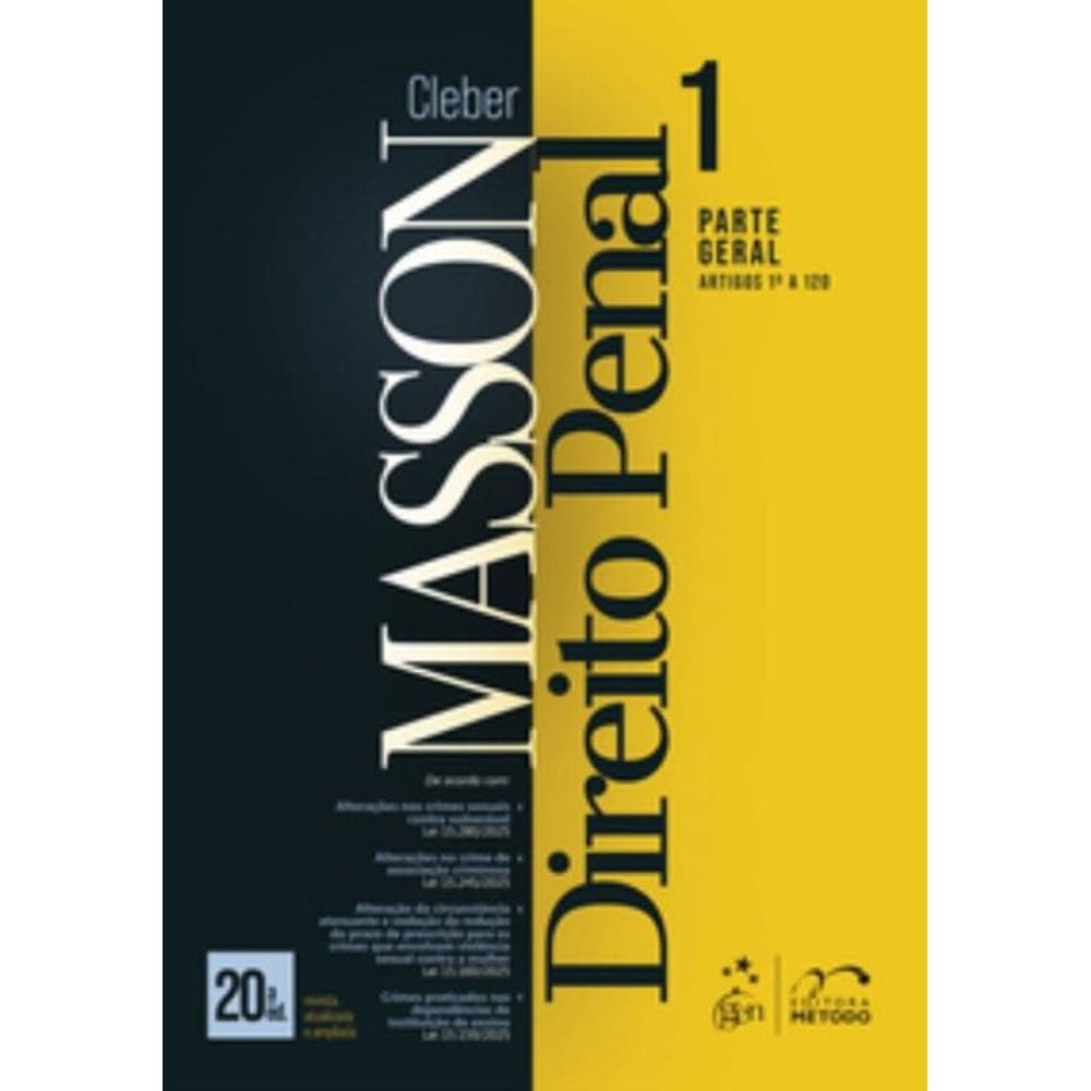 Direito Penal - Parte Geral (Arts. 1º a 120) - Vol. 1 - 20Ed/26