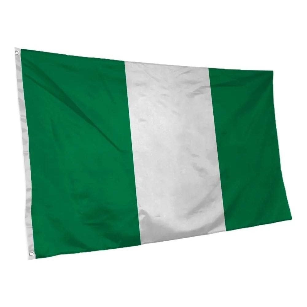 Bandeira Mundo Para Escolher - 145X90Cm Pol Nigéria