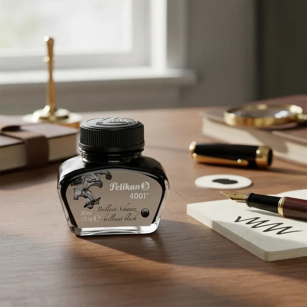 Tinta Caneta Tinteiro Pelikan 4001: Cores Vibrantes, Esc Pre