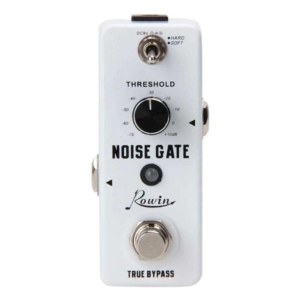 Rowin Noise Gate: Som Limpo, Sem Ruído Para Guitarra/Baixo