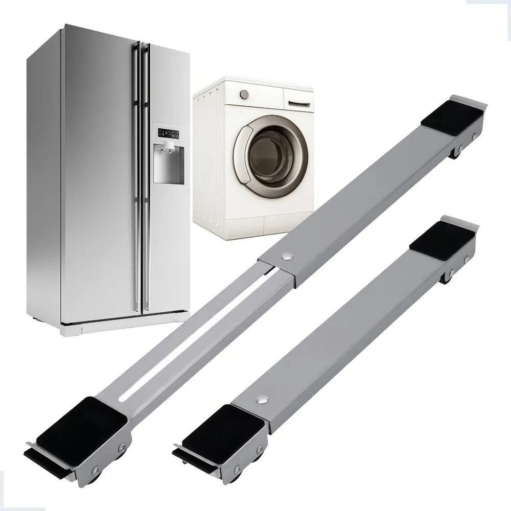 Base Ajustável Com Rodas Para Geladeira/Fogão - 200Kg