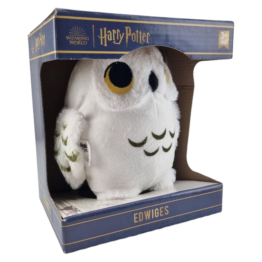 Pelúcia Edwiges Oficial Da Saga Harry Potter Colecionável