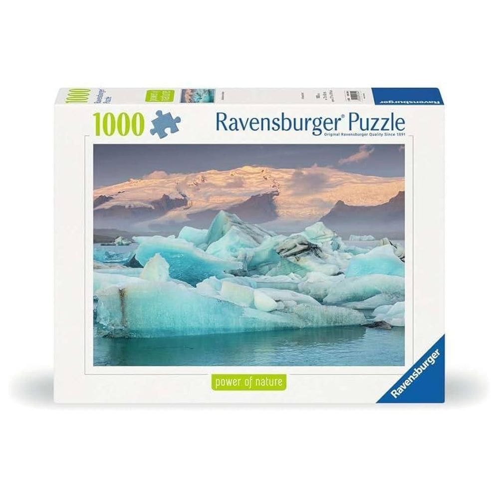 Puzzle 1000 Peças Lago Glacial, Islandia Ravensburger 12001394