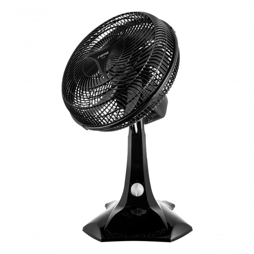 Ventilador Fama 30cm - 3 Velocidades, Grade Segura Preto Fvt30 110V