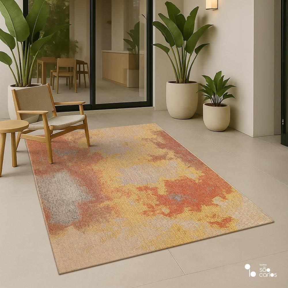 Tapete Elemento Ignis 150x200cm Tapetes São Carlos