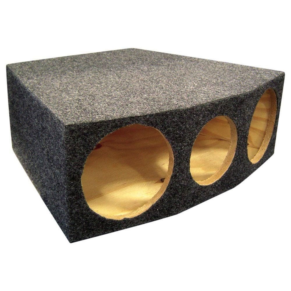 Caixa Vazia Para 2 Cornetas E 1 Tweeter Trapezoidal