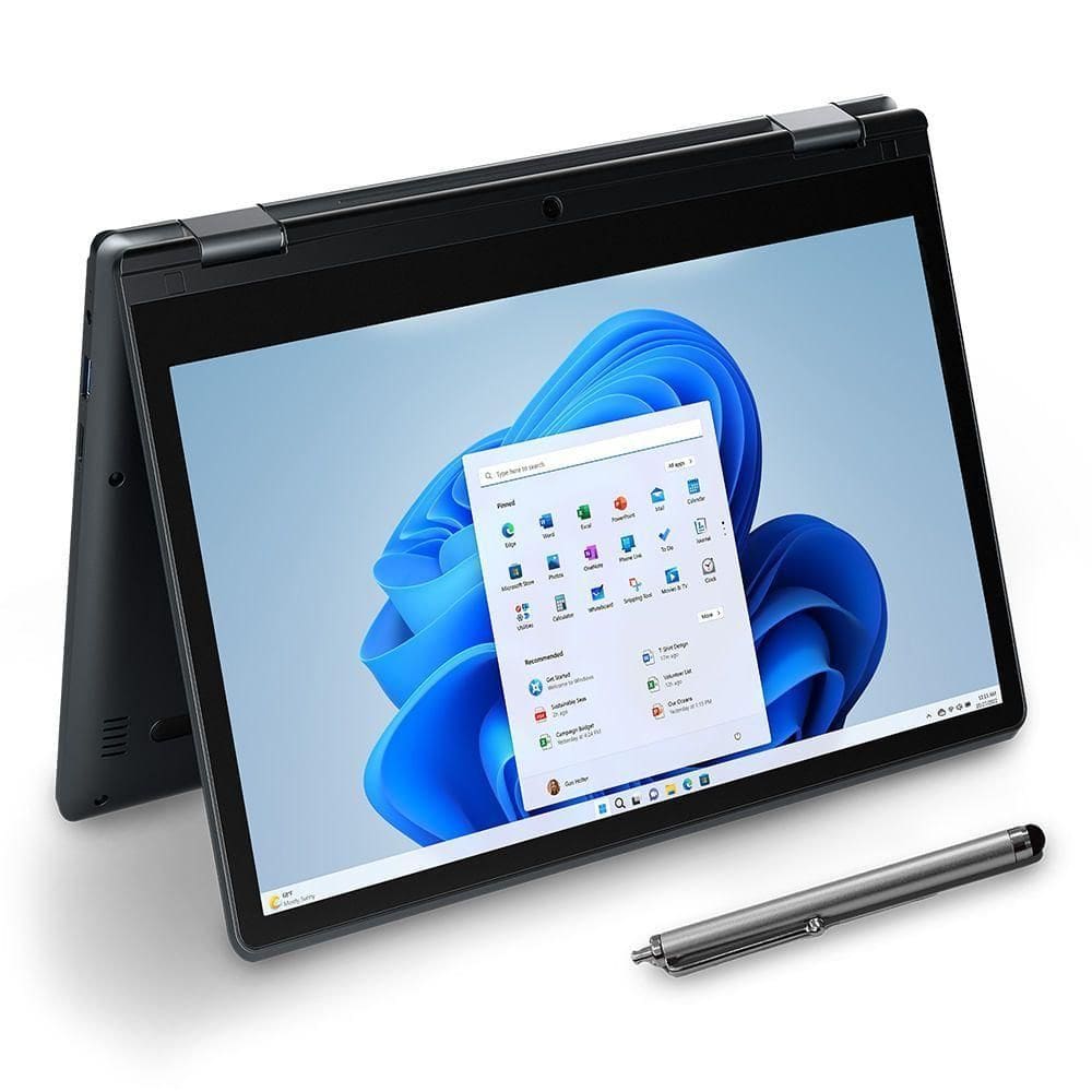 Notebook 2 em 1 Positivo Duo C8128E Intel® Celeron® N4500 Windows 11 Home 8GB RAM 128GB eMMC 11” LED HD IPS - Cinza