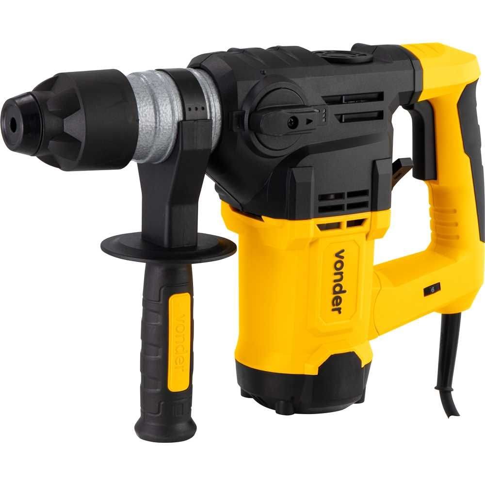Martelete Perfurador E Rompedor Vonder Sds Plus Mpv 1500n 1500w Com Maleta