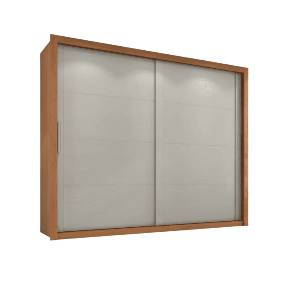 Guarda Roupas Casal 2 Portas de Correr 6 Gavetas Modena