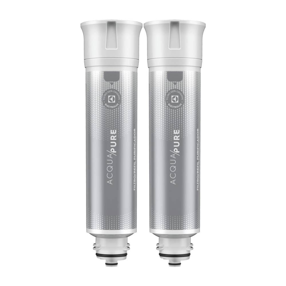 Kit 2 Filtros/Refis Originais de Água Acqua Pure para Purificador Electrolux PE12A/PE12B/PE12G/PE12V/PE12P