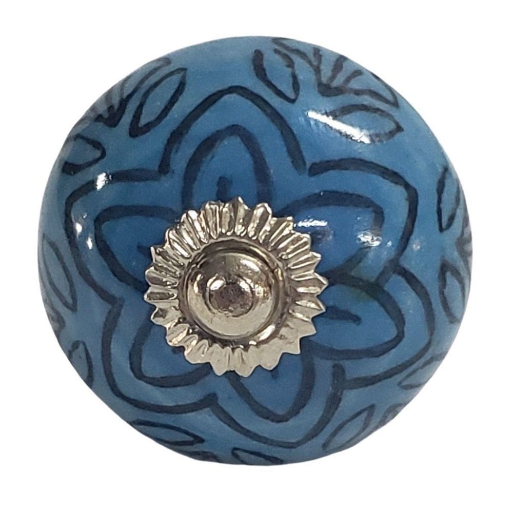 Puxador Cerâmica Indiano Modelo 42