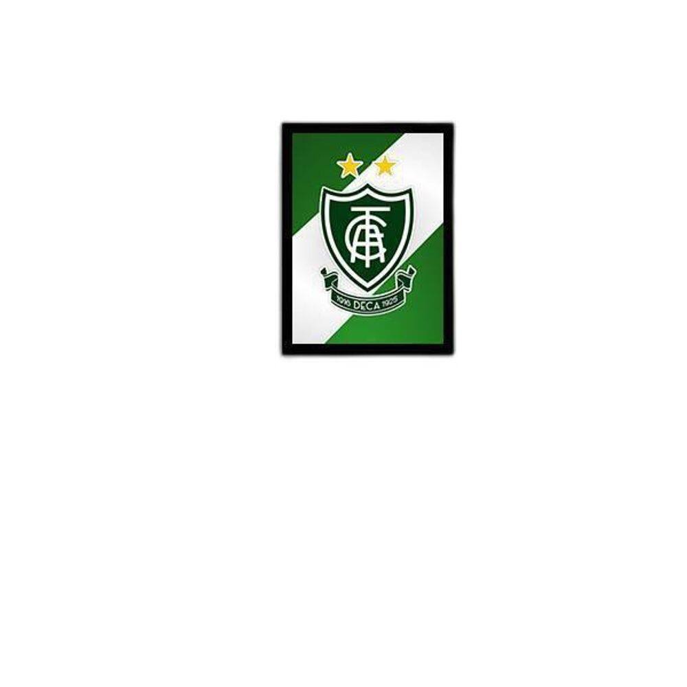 Quadro Decorativo Escudo América Mg