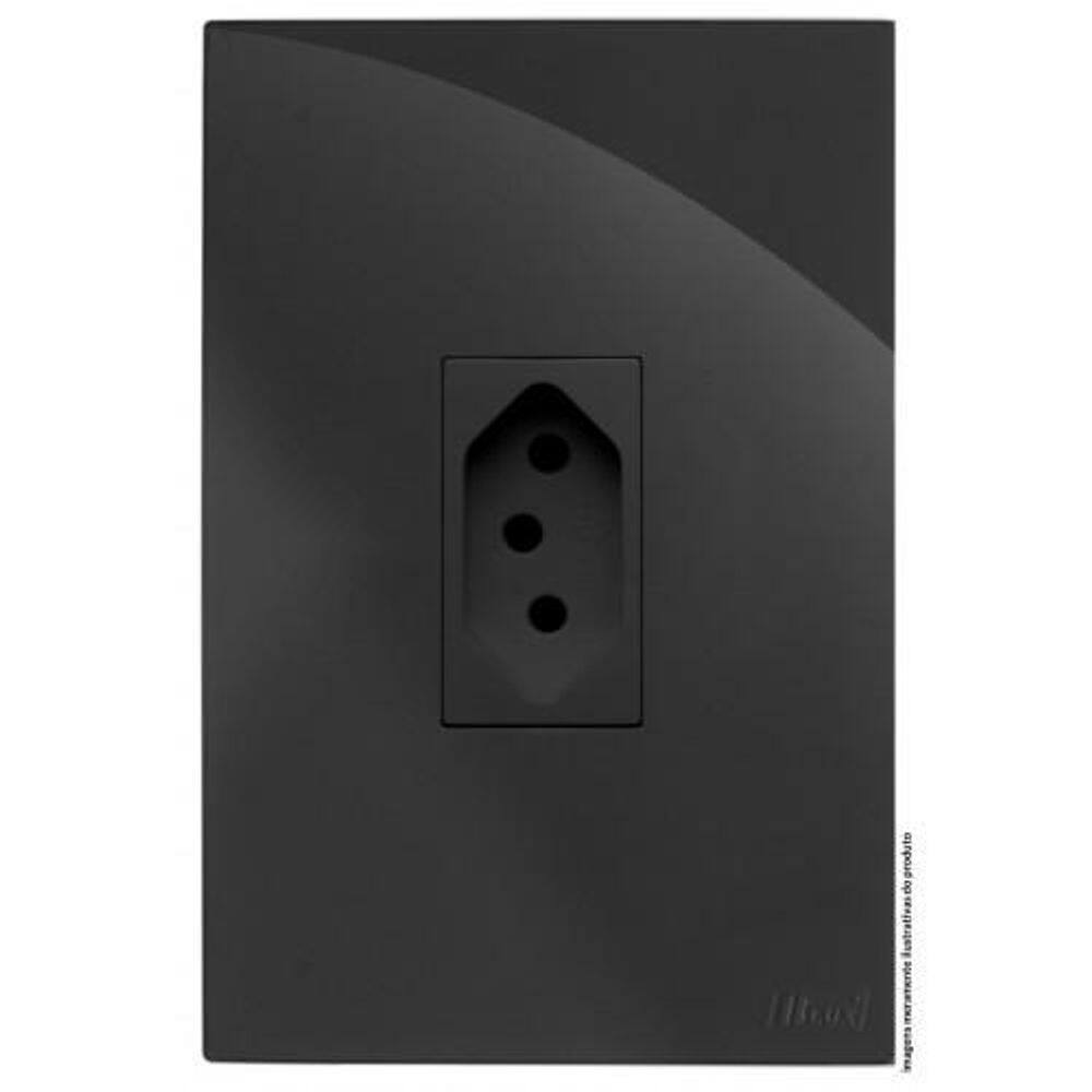 Kit Tomada 10A Vertical 4X2 Brg11145-7Gf