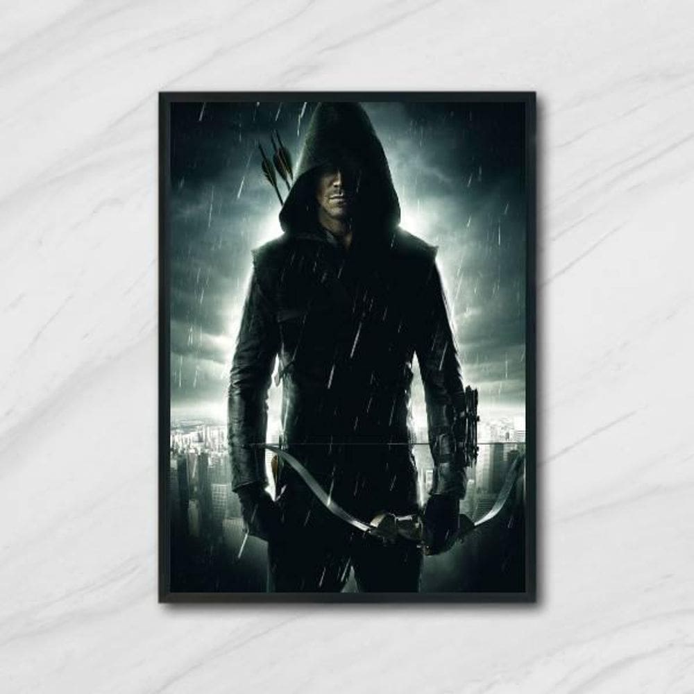 Quadro Decorativo Arqueiro - Arrow