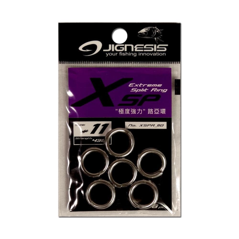 Split Ring Para Pesca Jignesis Extreme Xsp Em Aço Inox