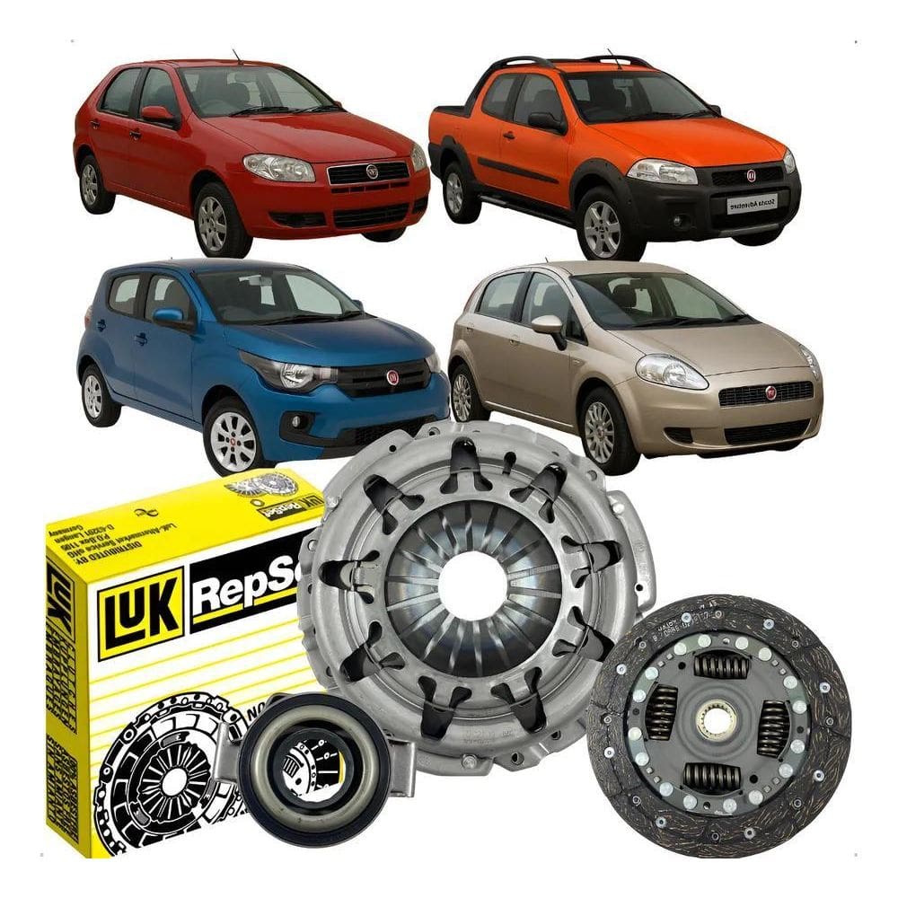 Kit Embreagem Uno Vivace Way Evo  Luk