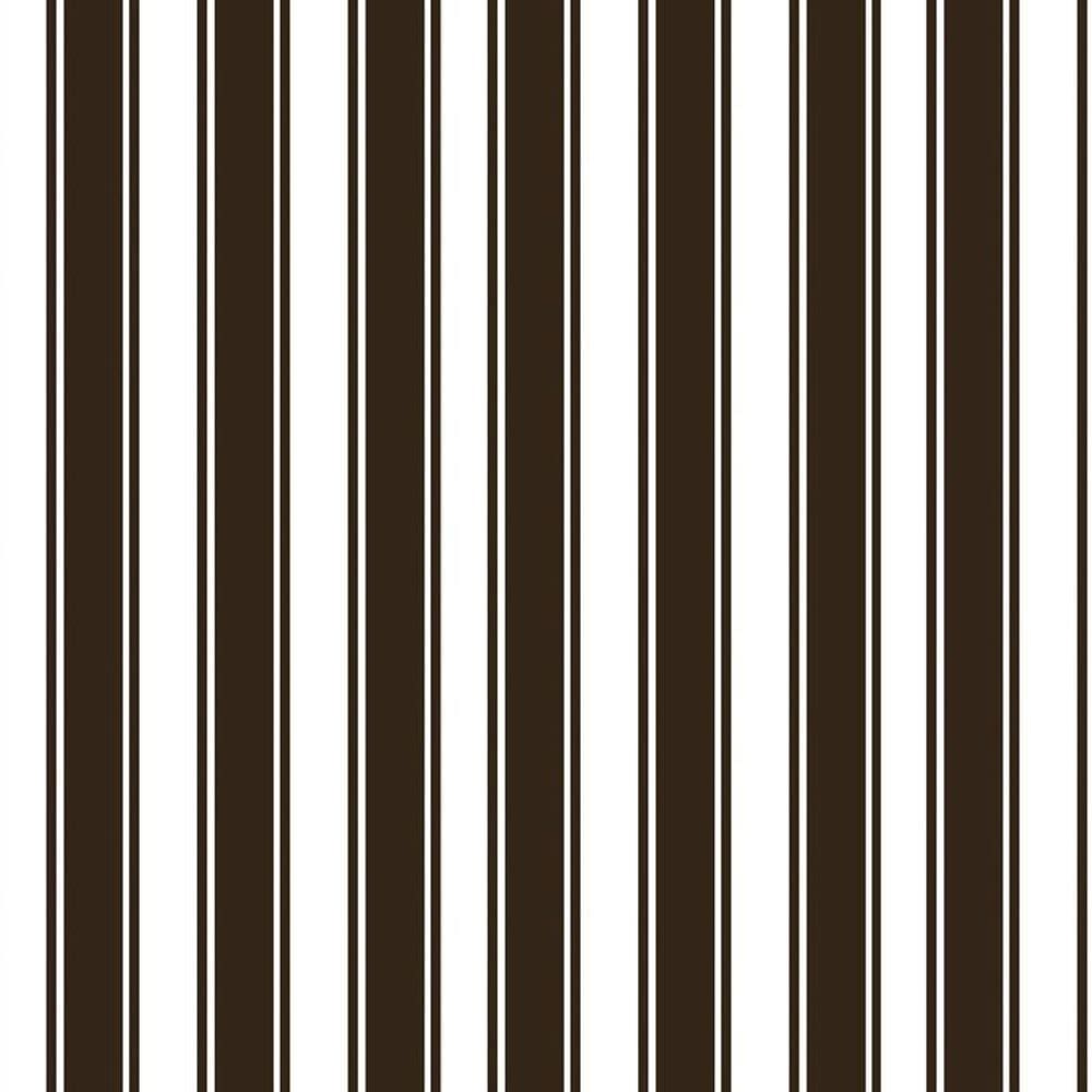 Papel Parede Faixas Preta E Branca Autocolante Sala Quarto