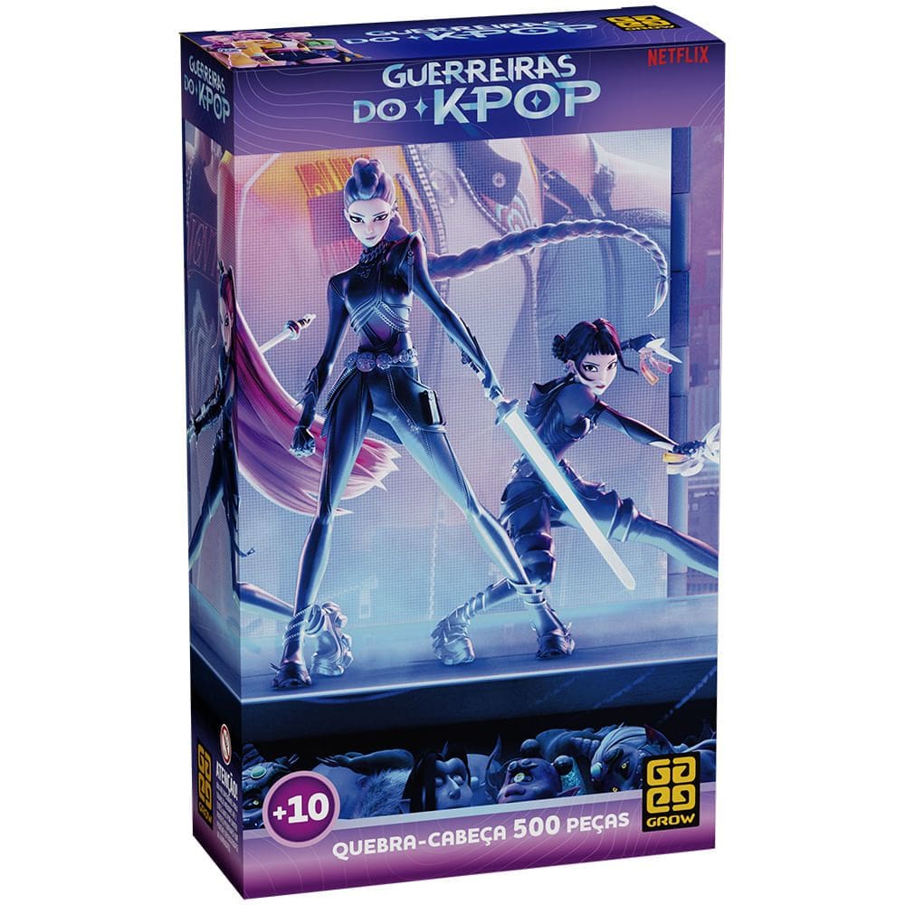 Qc 500 Pcs - Guerreiras Do K-Pop