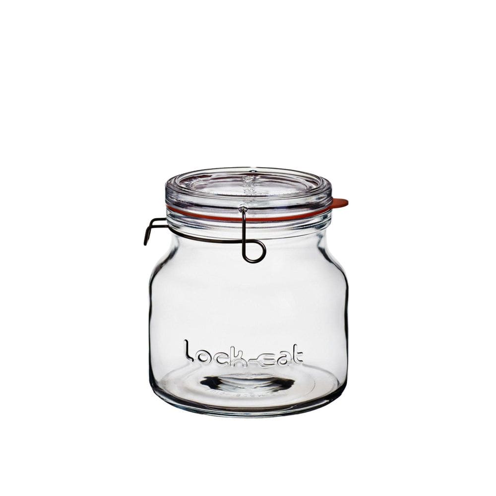 Pote Hermético De Vidro Geléia Kefir 1,5 L Tampa L Bormioli